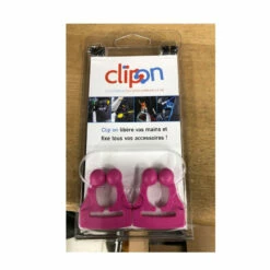 CLIP ON 18 CLIP ON -La Palanquee Soldes Magasin clip rose 1