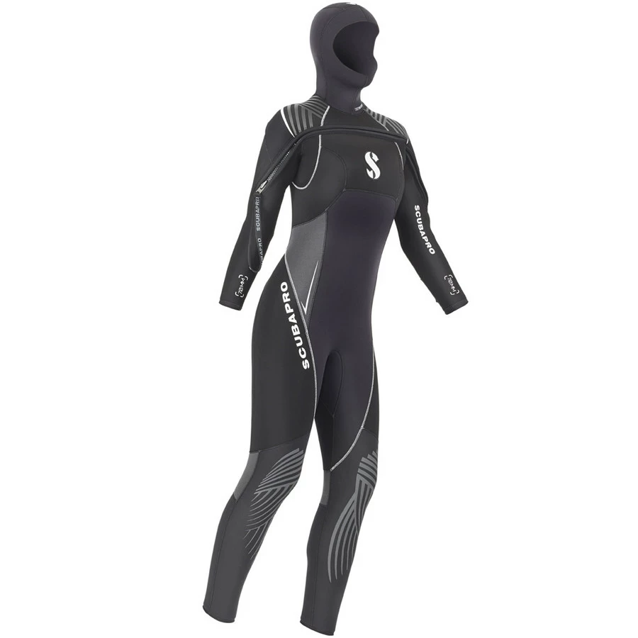 Combinaison DEFINITION SCUBAPRO 7mm Dame à Cagoule 3 Combinaison DEFINITION SCUBAPRO 7mm Dame à Cagoule