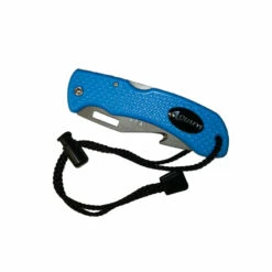 Couteau PLIANT AQUATYS -La Palanquee Soldes Magasin couteau pliant titanium bleu 02 1