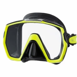 Masque FREEDOM HD TUSA -La Palanquee Soldes Magasin freedomhdqbfy noir jaune 1