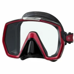 Masque FREEDOM HD TUSA -La Palanquee Soldes Magasin freedomhdqbmdr noir rouge 2
