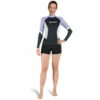 Lycra RASH GUARD MARES UPF 80+ Manches Longues Dame Lilas