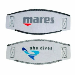 Protège Sangle De Masque MARES -La Palanquee Soldes Magasin mask strap mares she dives 1