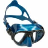 Masque NANO CRESSI Bleu Métal -La Palanquee Soldes Magasin masque nano nery
