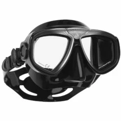 Masque ZOOM EVO SCUBAPRO -La Palanquee Soldes Magasin masque zoom evo noir gris 2