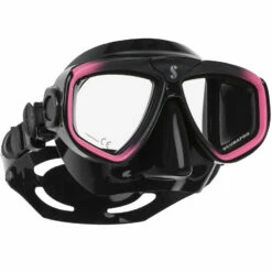 Masque ZOOM EVO SCUBAPRO -La Palanquee Soldes Magasin masque zoom evo noir rose 1 2