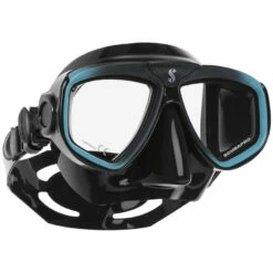 Masque ZOOM EVO SCUBAPRO -La Palanquee Soldes Magasin masque zoom evo noir turquoise 2