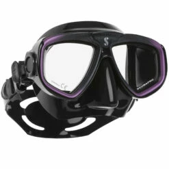 Masque ZOOM EVO SCUBAPRO -La Palanquee Soldes Magasin masque zoom evo noir violet 1
