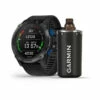 Ordinateur DESCENT MK2i GARMIN Titane Carbone Bracelet Titane + Sonde -La Palanquee Soldes Magasin mk2i sonde elasto