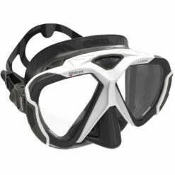 Masque X-WIRE MARES -La Palanquee Soldes Magasin noir blanc 1