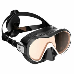 Masque PLAZMA AQUALUNG -La Palanquee Soldes Magasin plazma noir mirroir 1