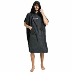 Poncho CRESSI Noir 9 Poncho CRESSI Noir -La Palanquee Soldes Magasin pochon noir 2