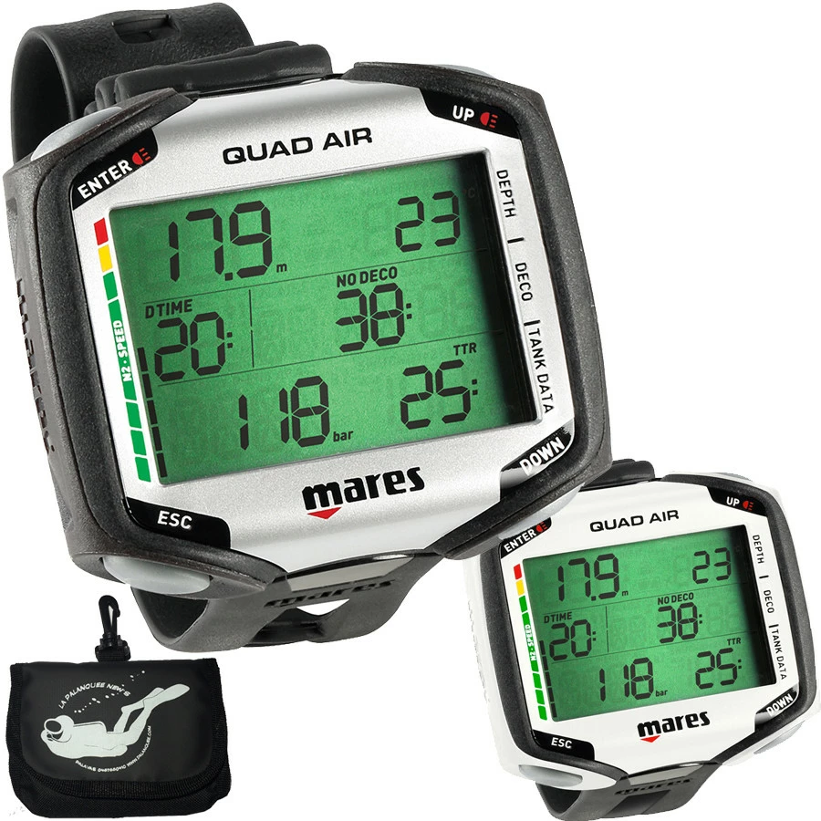 Ordinateur QUAD AIR MARES + Pochon OFFERT 3 Ordinateur QUAD AIR MARES + Pochon OFFERT