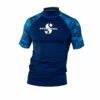 Lycra RASH GUARD AEGEAN SCUBAPRO UPF 50 Manches Courtes Homme -La Palanquee Soldes Magasin rash aegean mc 65.023