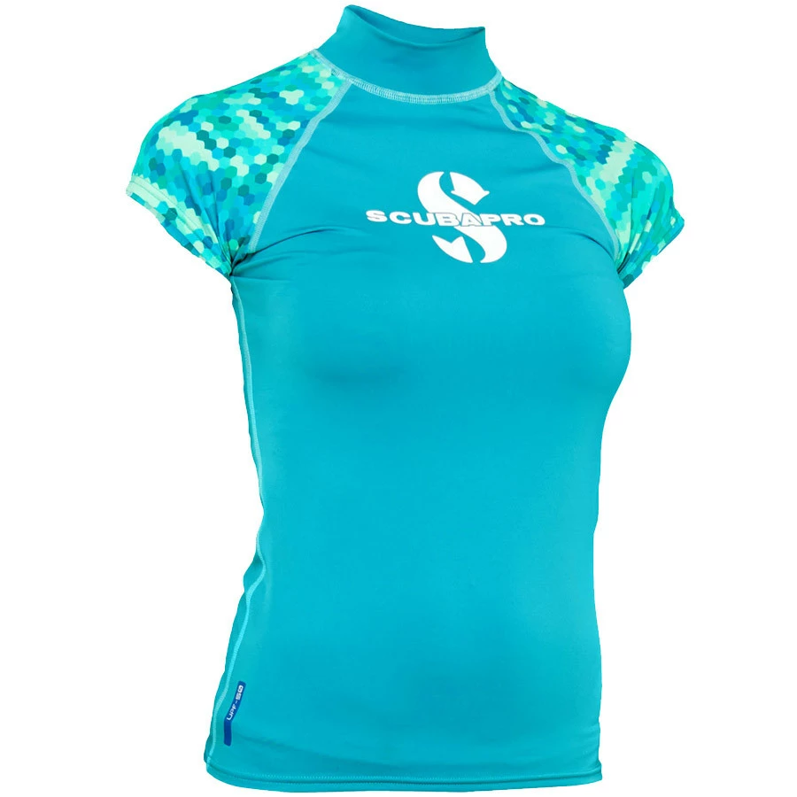 Lycra RASH GUARD CARIBBEAN SCUBAPRO UPF 50 Manches Courtes Dame 3 Lycra RASH GUARD CARIBBEAN SCUBAPRO UPF 50 Manches Courtes Dame