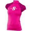 Lycra RASH GUARD FLAMINGO SCUBAPRO UPF 50 Manches Courtes Dame -La Palanquee Soldes Magasin rash flamingo mc 65.517