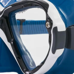 Masque REVEAL ULTRAFIT AQUALUNG Blanc Noir Petrol -La Palanquee Soldes Magasin reveal uf blanc noir petrole 2