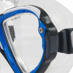 Masque REVEAL ULTRAFIT AQUALUNG + Verres POSITIFS -La Palanquee Soldes Magasin reveal uf bleu blanc 3 2