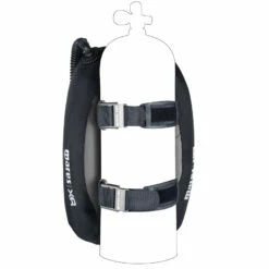 Harnais SILVER KNIGHT Single Backmount Set MARES XR -La Palanquee Soldes Magasin silver knight back