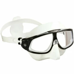 Masque SPHERA X AQUALUNG 12 Masque SPHERA X AQUALUNG -La Palanquee Soldes Magasin sphera x blanc noir 2