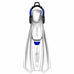 Palmes STORM AQUALUNG Blanche 11 Palmes STORM AQUALUNG Blanche -La Palanquee Soldes Magasin storm blanc bleu 1