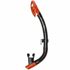 Tuba SPECTRA DRY SCUBAPRO -La Palanquee Soldes Magasin tuba spectra dry noir orange 1