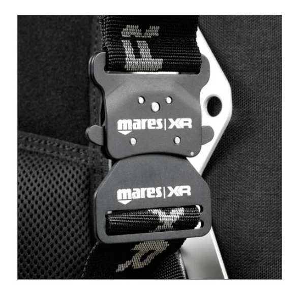 Harnais XR REC SILVER Single Backmount Set MARES 4 Harnais XR REC SILVER Single Backmount Set MARES – Image 2