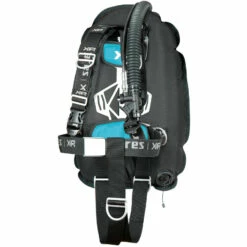 Mares Harnais XR-REC TRIM SINGLE BACKMOUNT SET Aqua