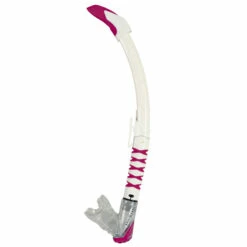 Tuba ZEPHYR FLEX AQUALUNG -La Palanquee Soldes Magasin zephyr flex blanc franboise 1